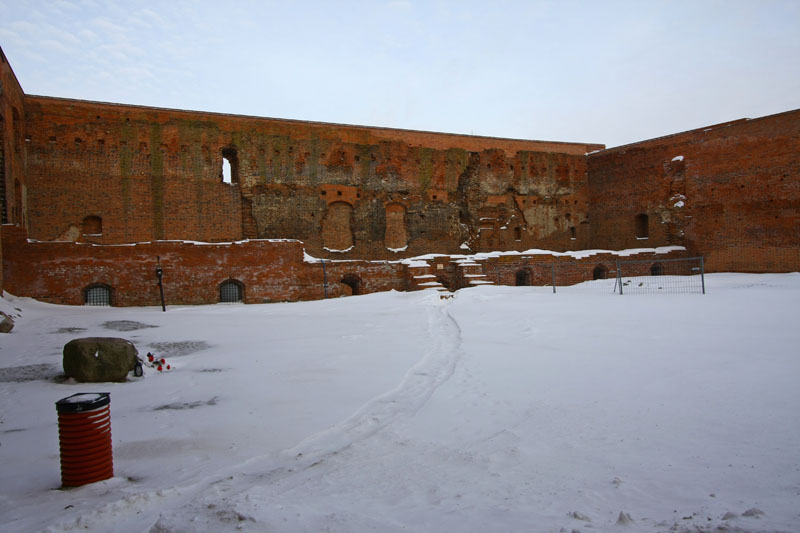 Courtyard of a Castle