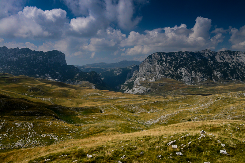 Dobri Do 1700m with Kljestina Gorge behind, Durmitor NP