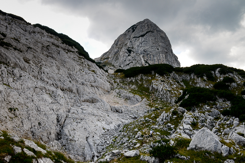 Obla Glava 2303m from the eastern ascent, Durmitor NP