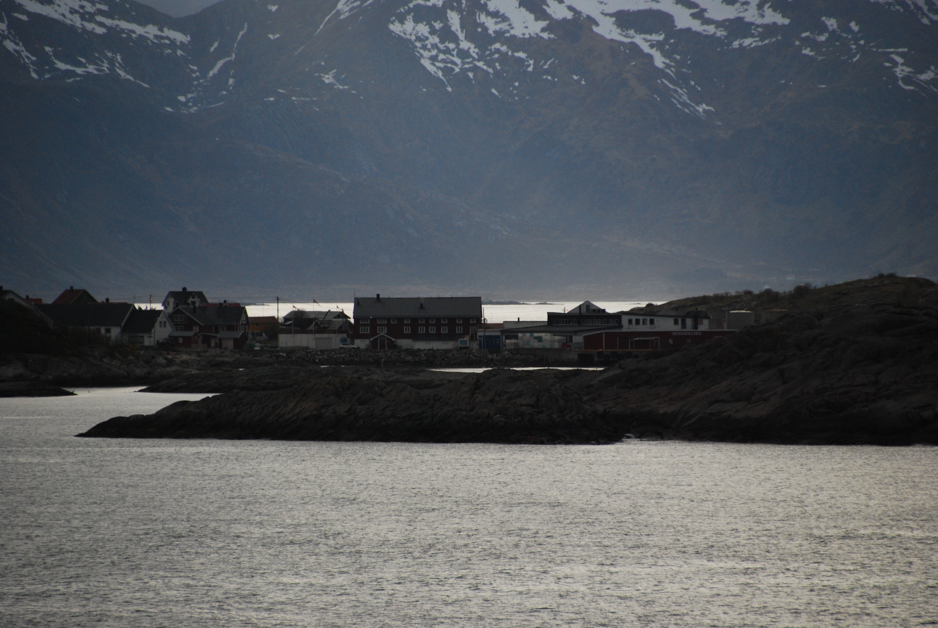 Along the coast near the town of Bodo.