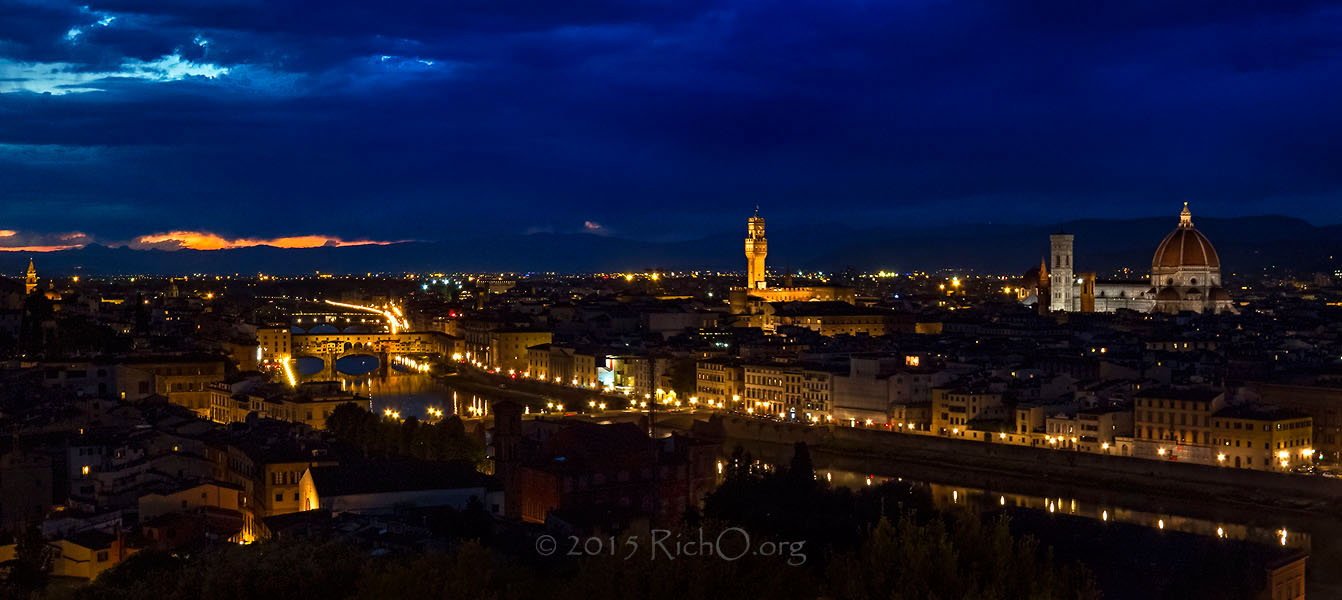Florence at Night 2015