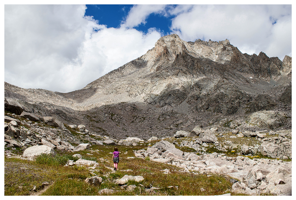 Hiking to the Fremont saddle