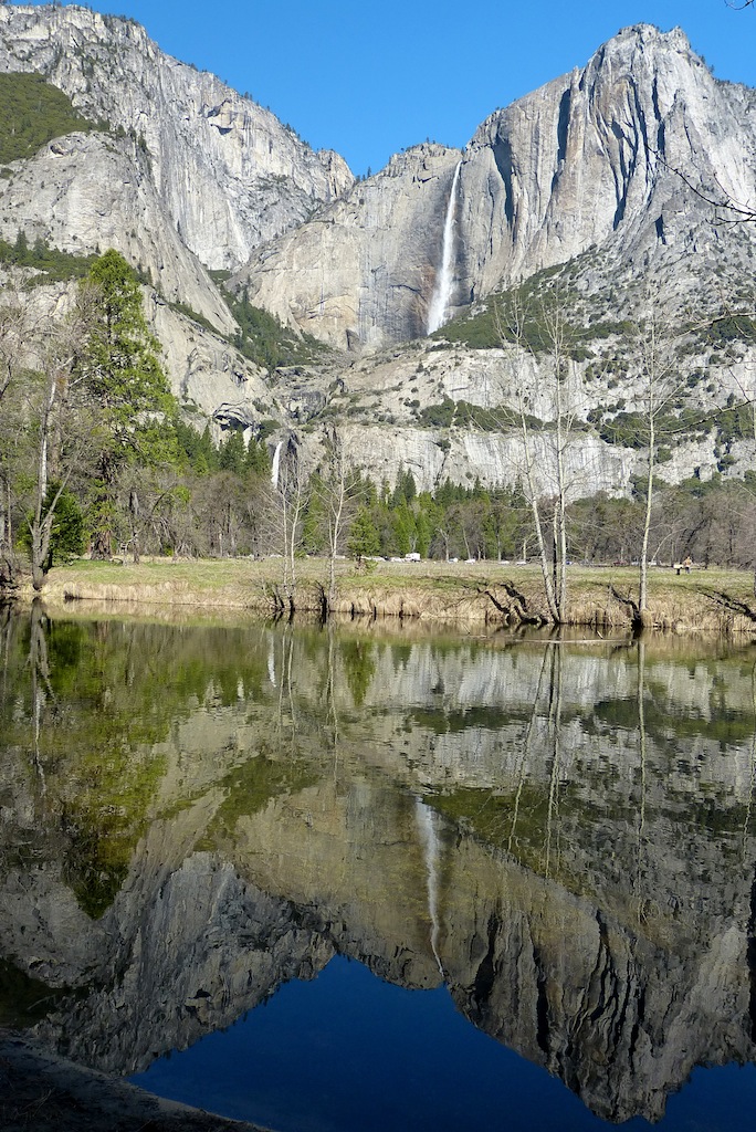 707 2 Yosemite Cooks Meadow Yosemite Falls Reflection 2.jpg