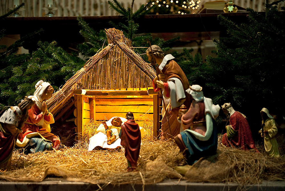 Christmas Crib At Jesuit Church