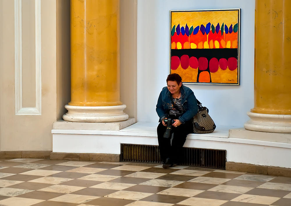 At The Exhibition