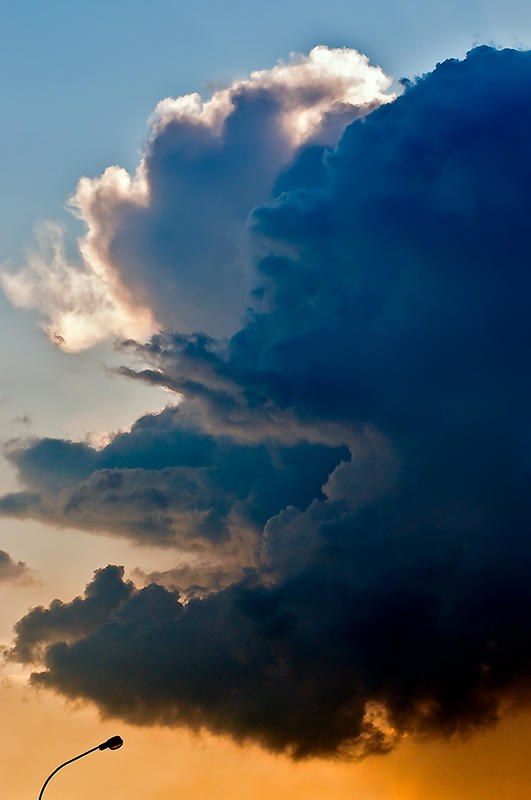 Small Lantern Under The Big Cloud