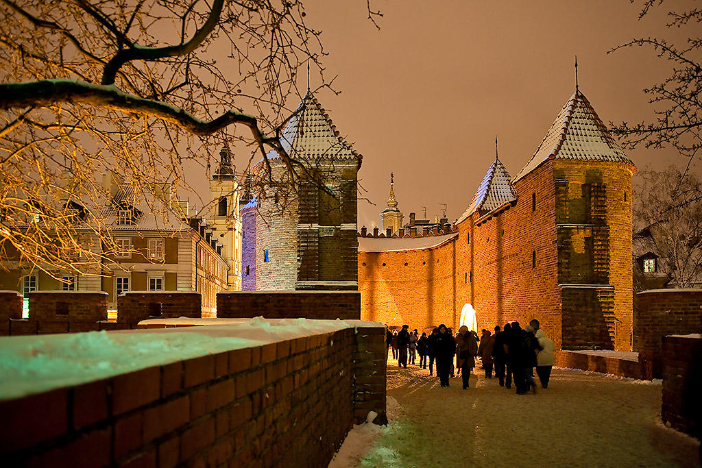 Winter Walking In Barbican