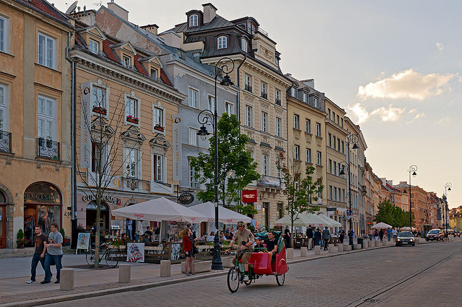 Sightseeing Warsaw
