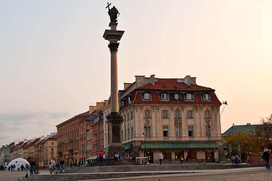 Zygmunts Column At The Castle Square