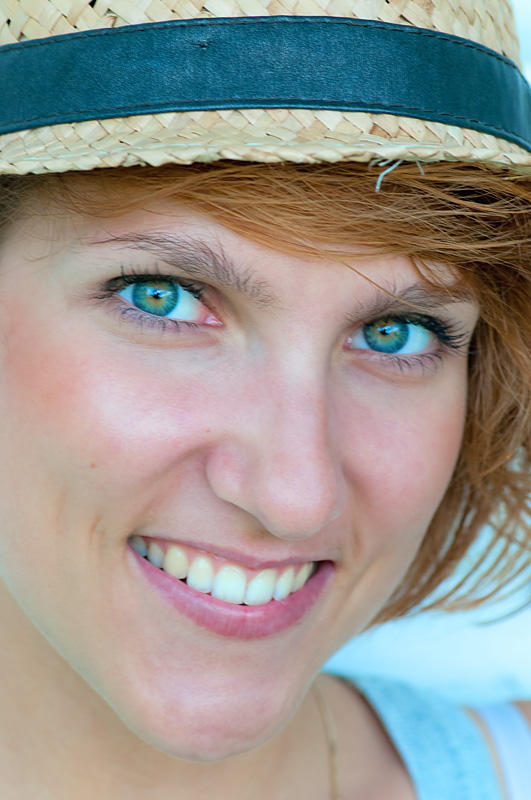 Her Turquoise Eyes