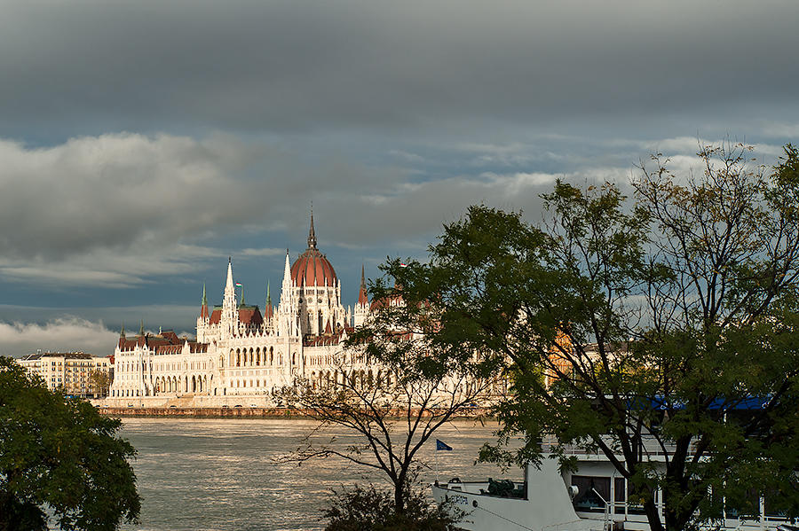Parliament And Danube River