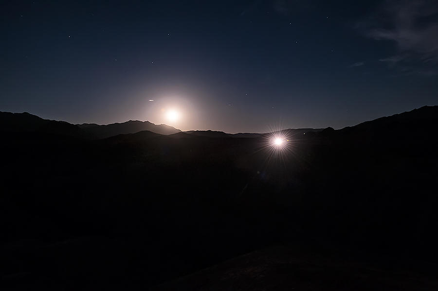 The Moon And A Car