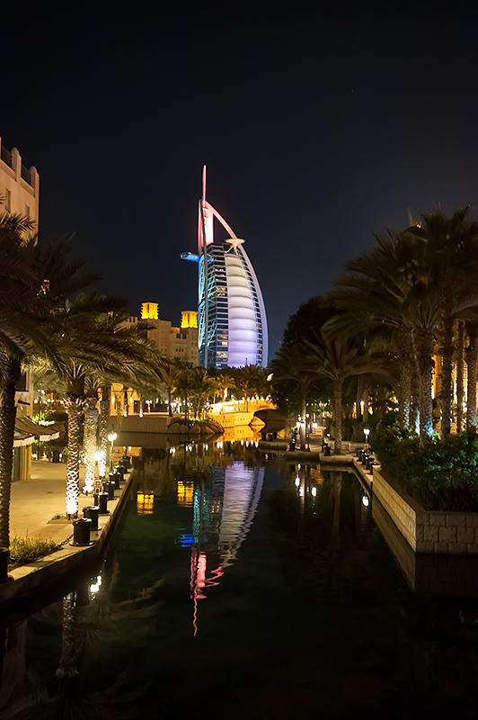 Burj Al Arab At Night