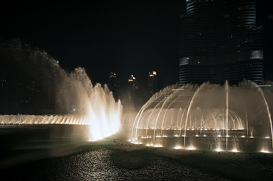 Fountain Show At Burj Khalifa