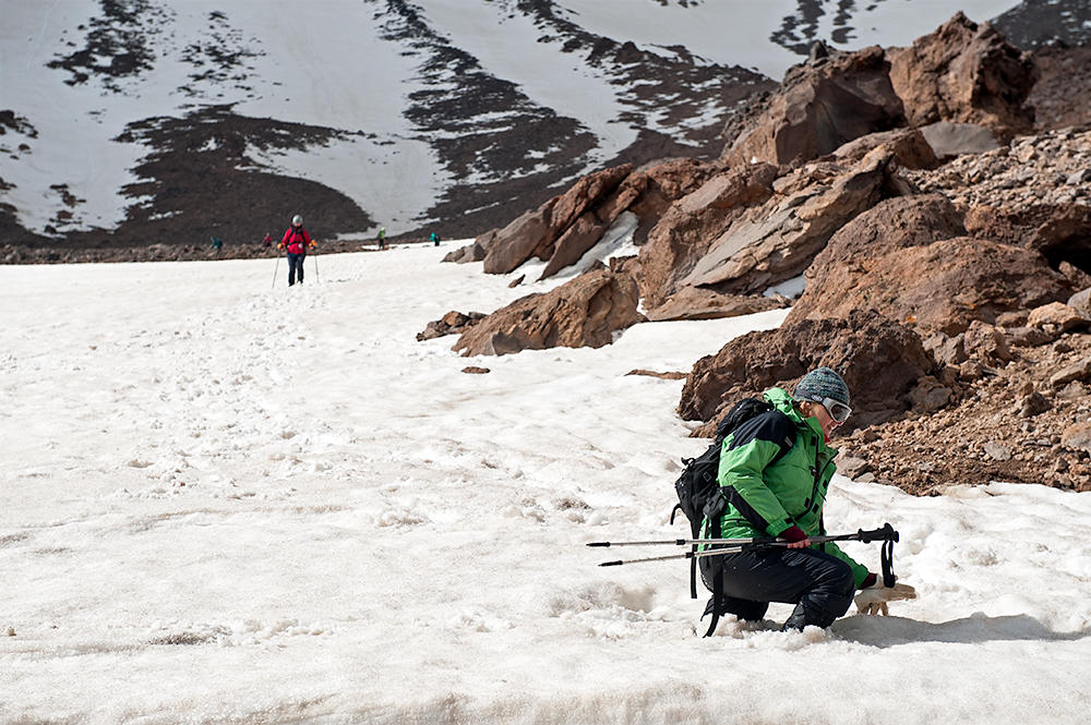 Returning To Camp 3 New Hut