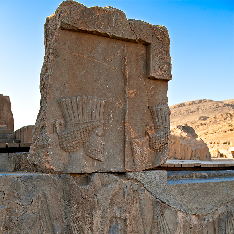 Palace Of Xerxes Stone Relief