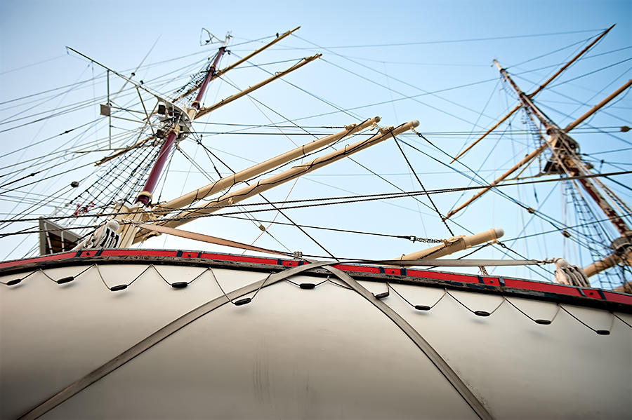 A Lifeboat Of Tall Ship Dar Pomorza