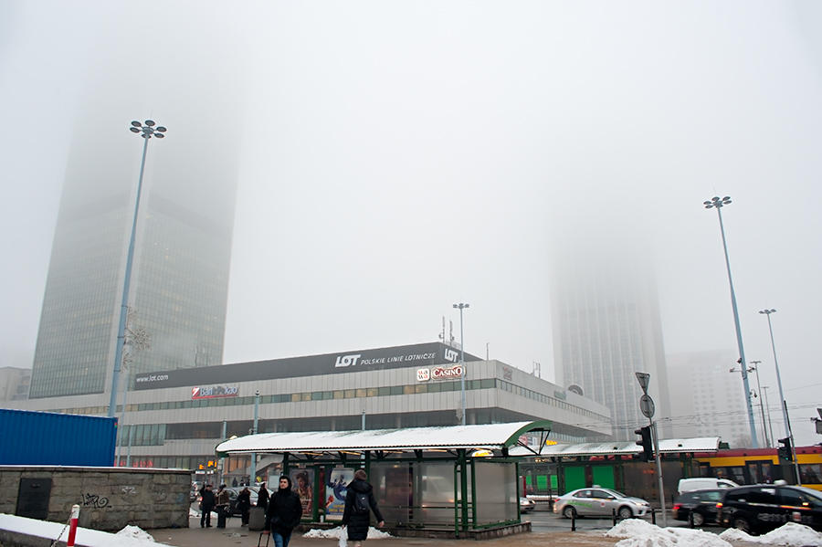 Fog In Warsaw