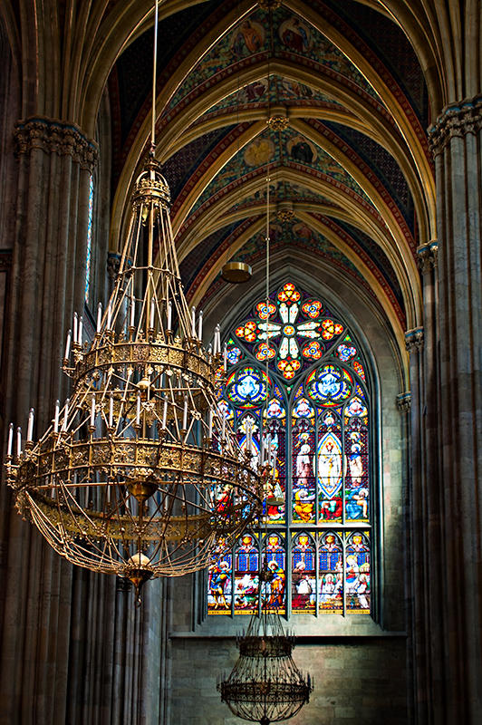 Votive Church Interior 