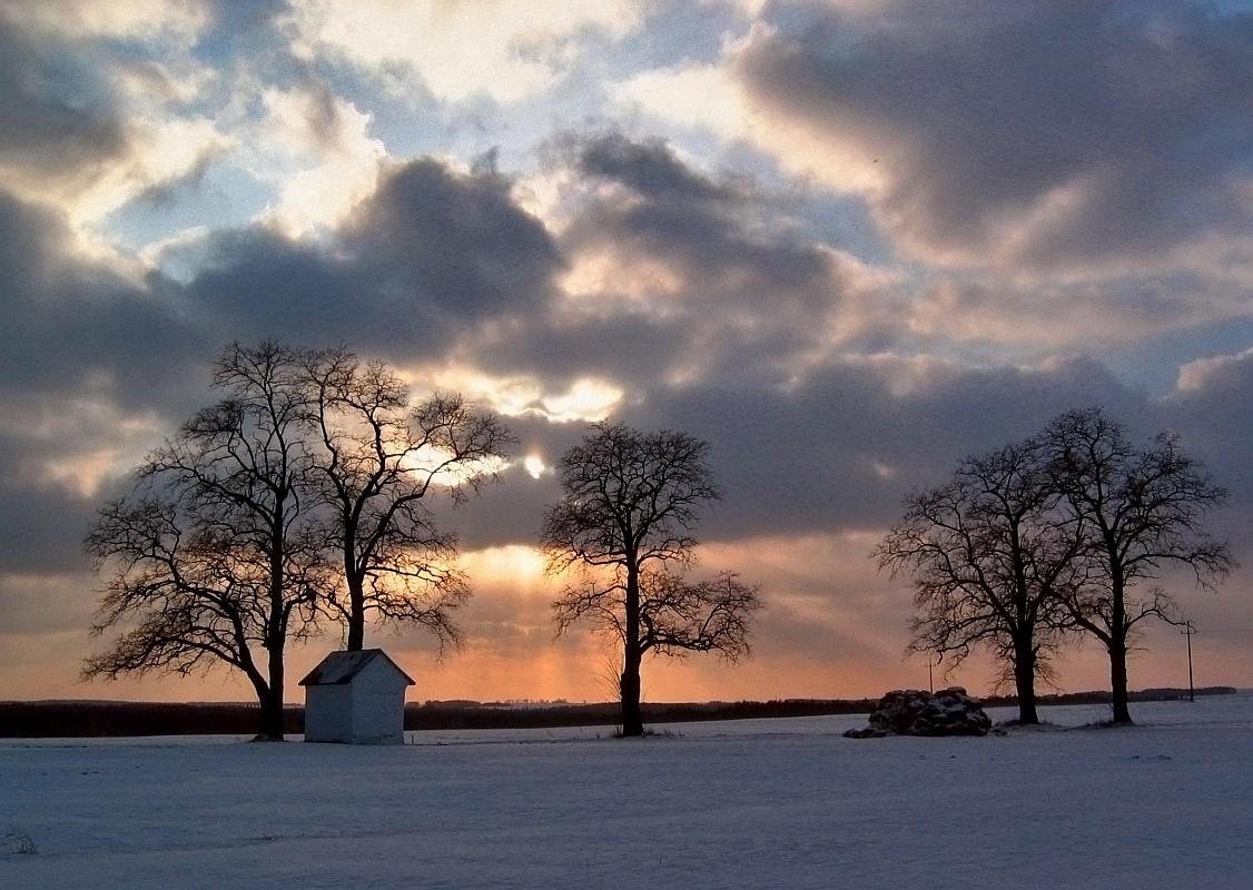 Winter Evening Sky