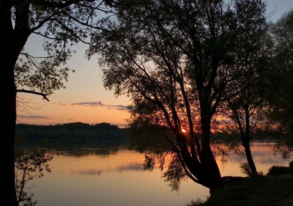 May Evening At The River