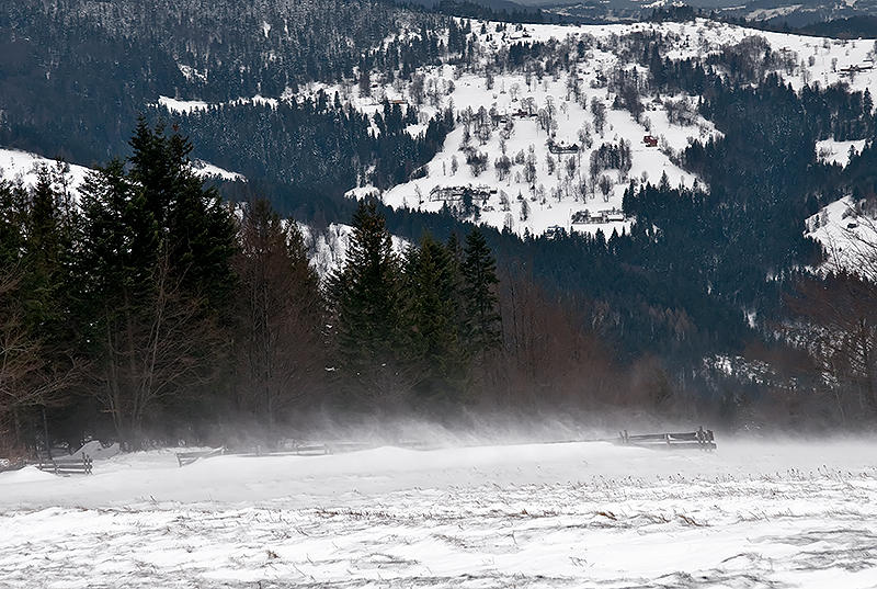 Blizzard In The Mountains