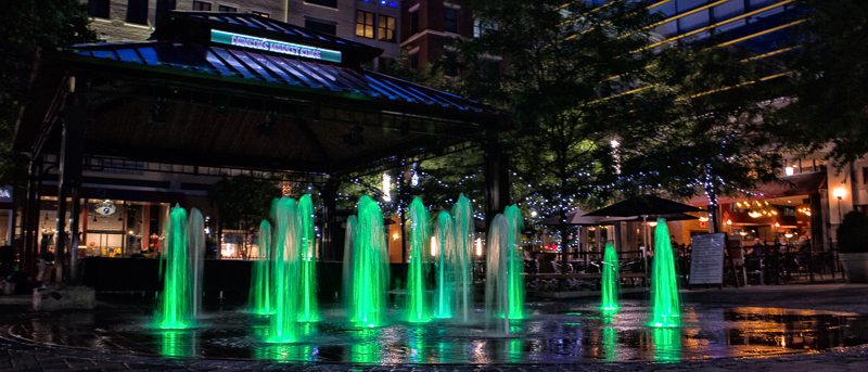 Finally -- Fountains in Rockville, MD town center