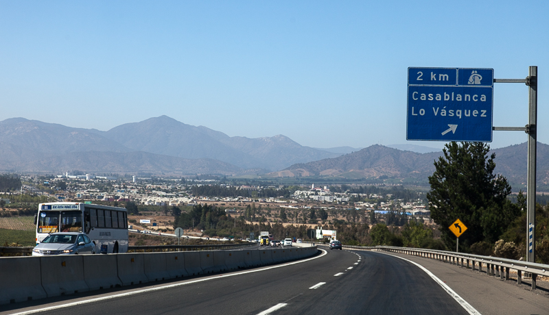 We then headed to the Casablanca area that is famous as wine country. The landscape reminded us of the Napa and Sonoma Valley