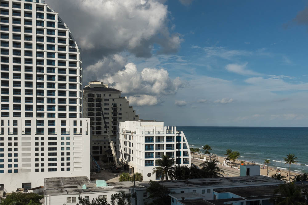 Decent view from a Hilton in Ft. Lauderdale