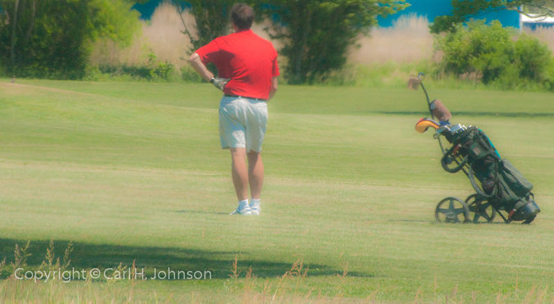 Golfing
