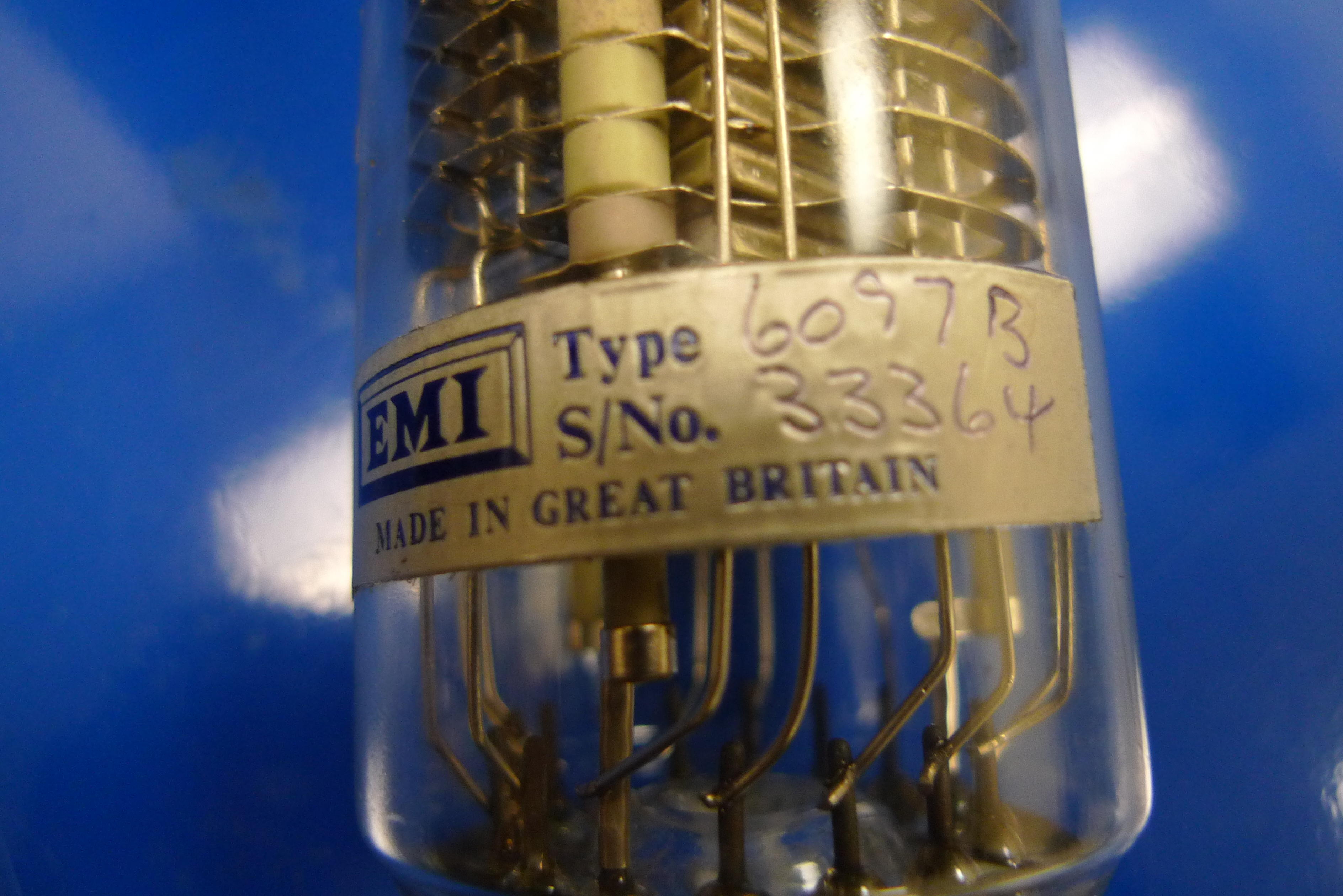 EMI photomultiplier tube