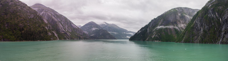 Tracy Arm Alaska Panorama
