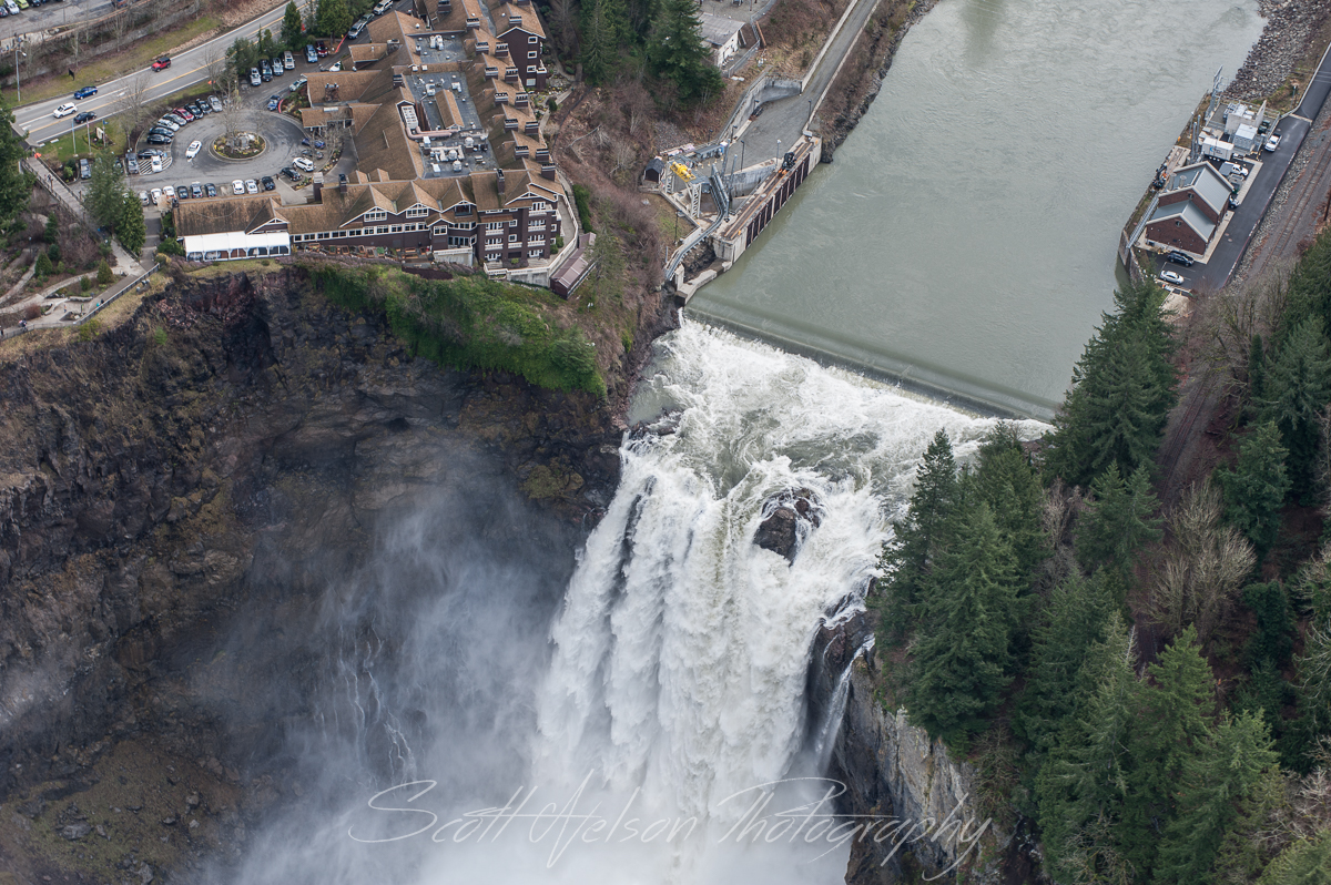 Snoqualmie Falls and Salish Lodge