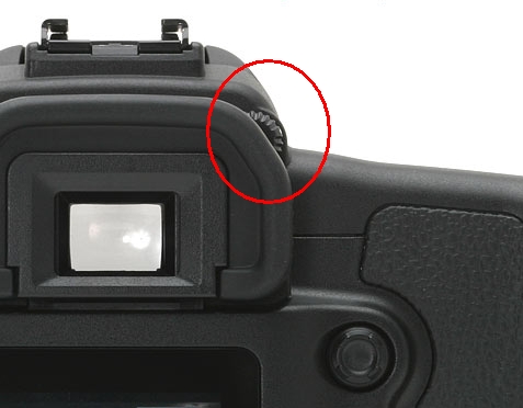 Canon 20D Diopter