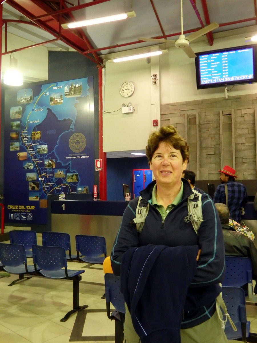 Headed to Paracas; Yes the clock says 0345 in the AM
