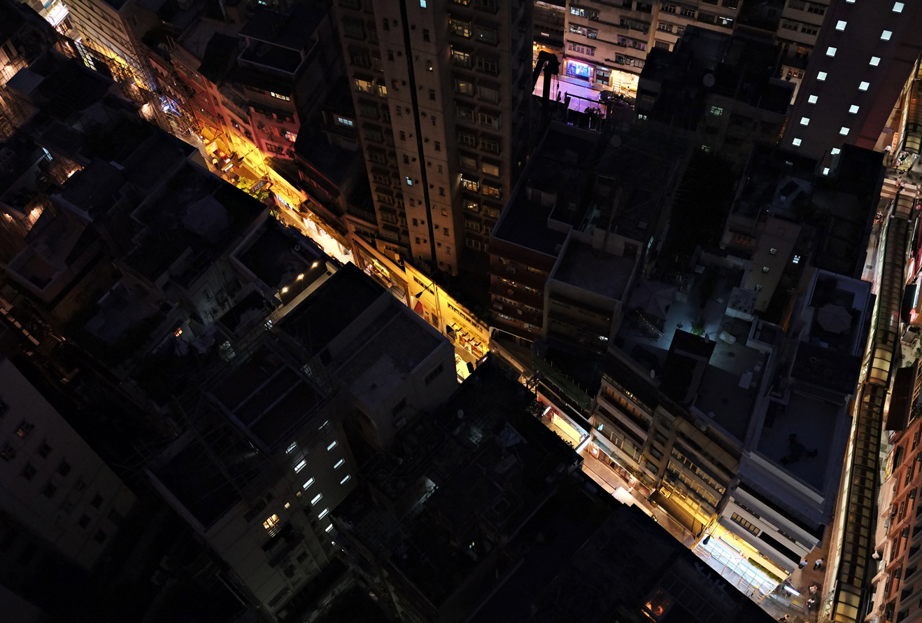 sheung wan by night