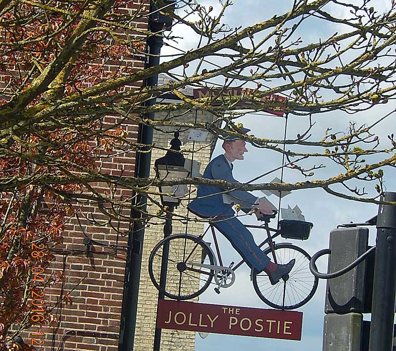 guess what the jolly postie pub was in earlier life