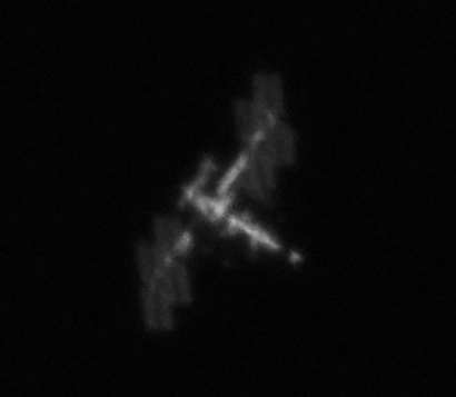 ISS: Single frame from 10/2/12 Pass: 10 and 1.8x Barlow
