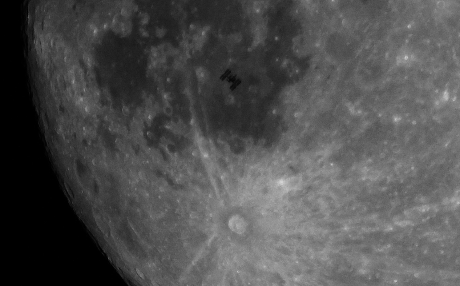 ISS Transit: October 17, 2013 - 100% scale crop #3