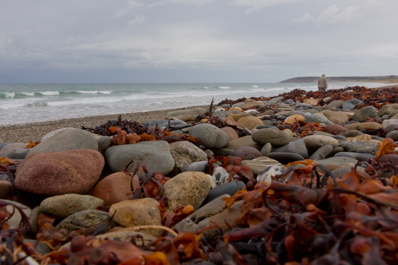 Sous les galets la plage . . .