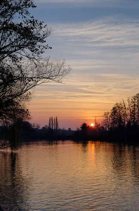 La Marne au couchant