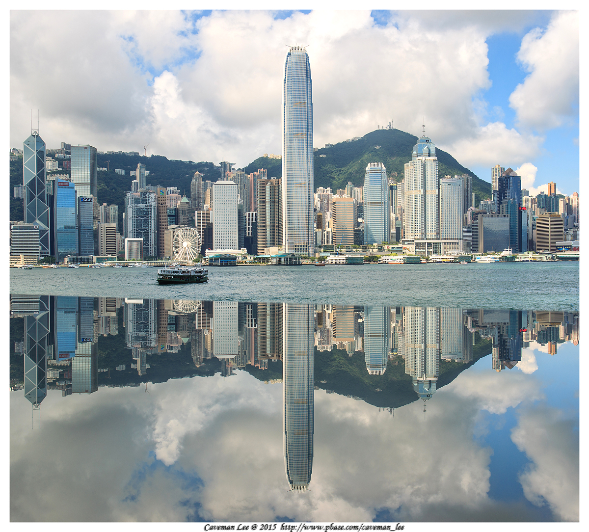 The reflection of Hong Kong 香港倒影