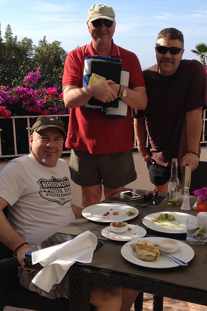 0984 The guys by the pool