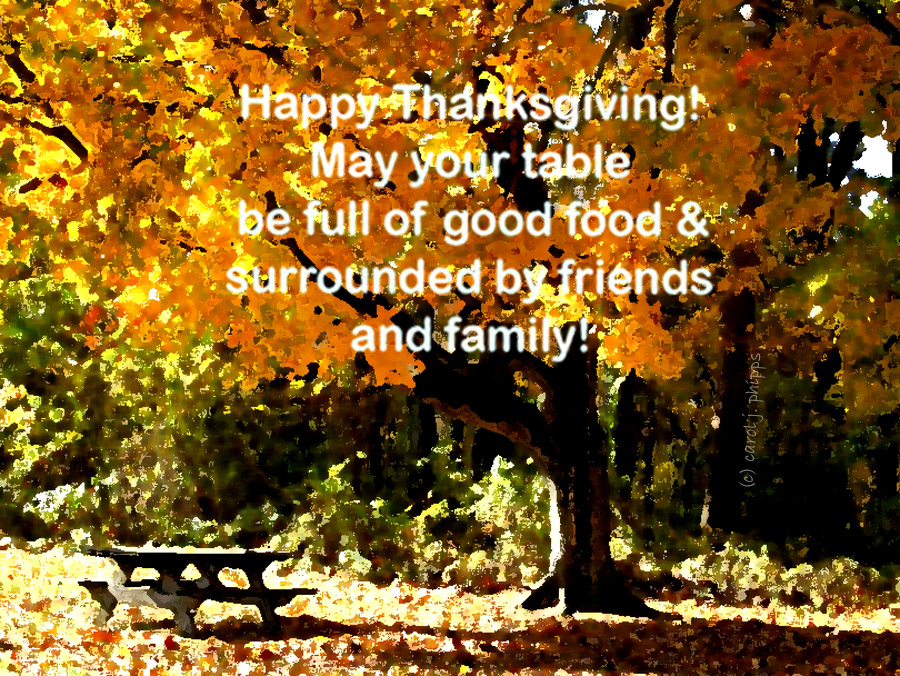 HAPPY THANKSGIVING 2013