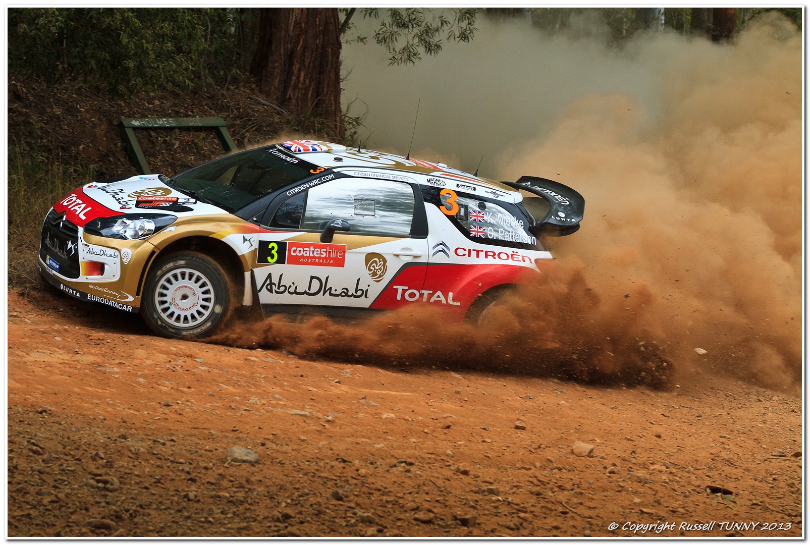 Meeke & Patterson with Citroen DS3 