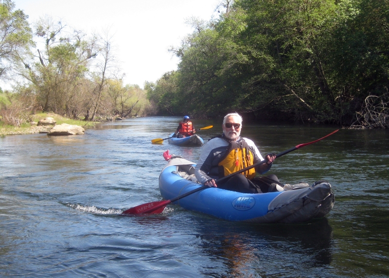 Paul Eilers on the Stanislaus (Ana Vargas in Background)