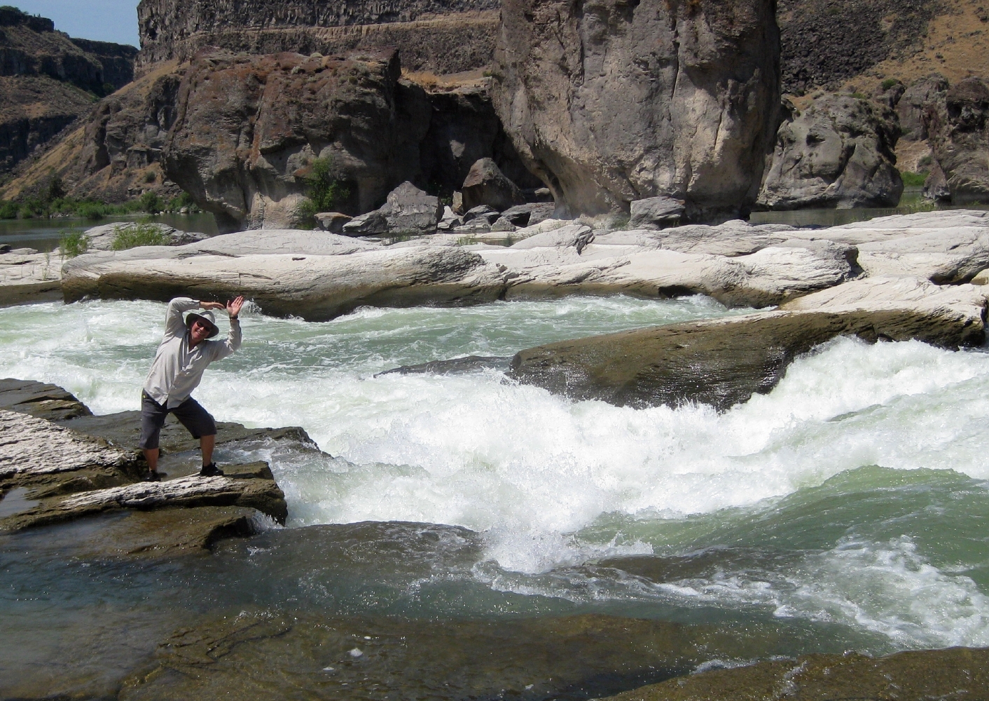 Evan Massaro, Just Above Idahos Pillar Falls