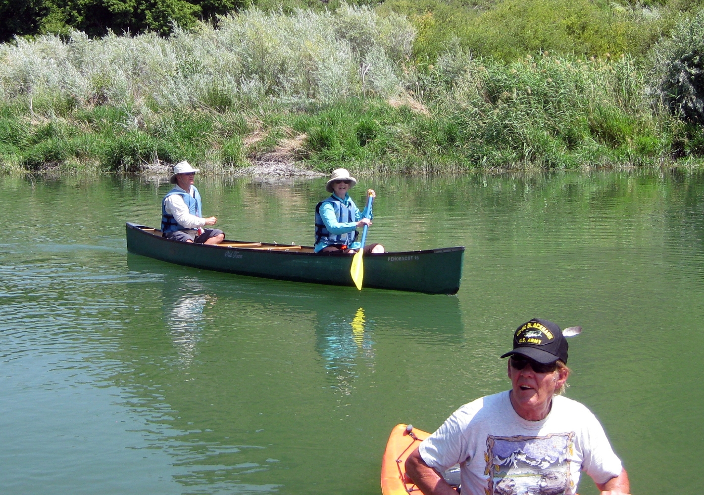Returning to the 100-Yard-Long Pillar Falls Portage