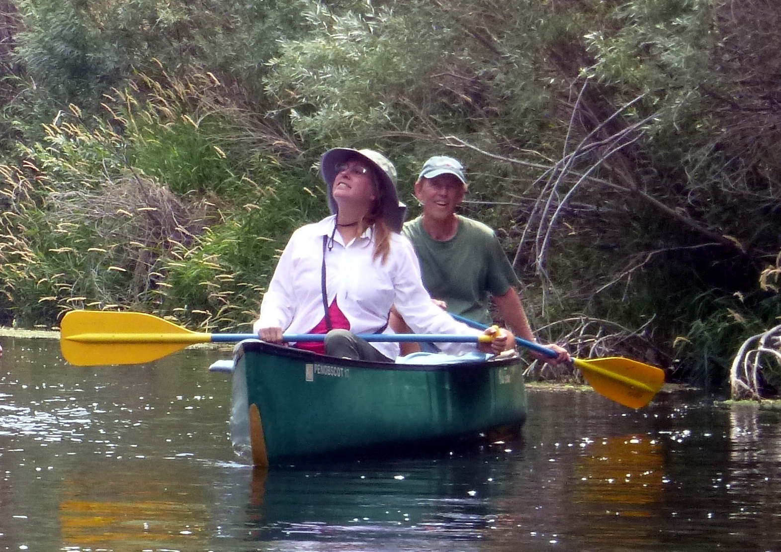 Lisa and Larry on Salmon Falls Creek