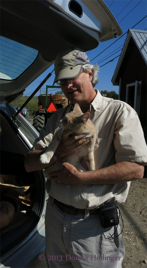 Peter and Farm Kitty